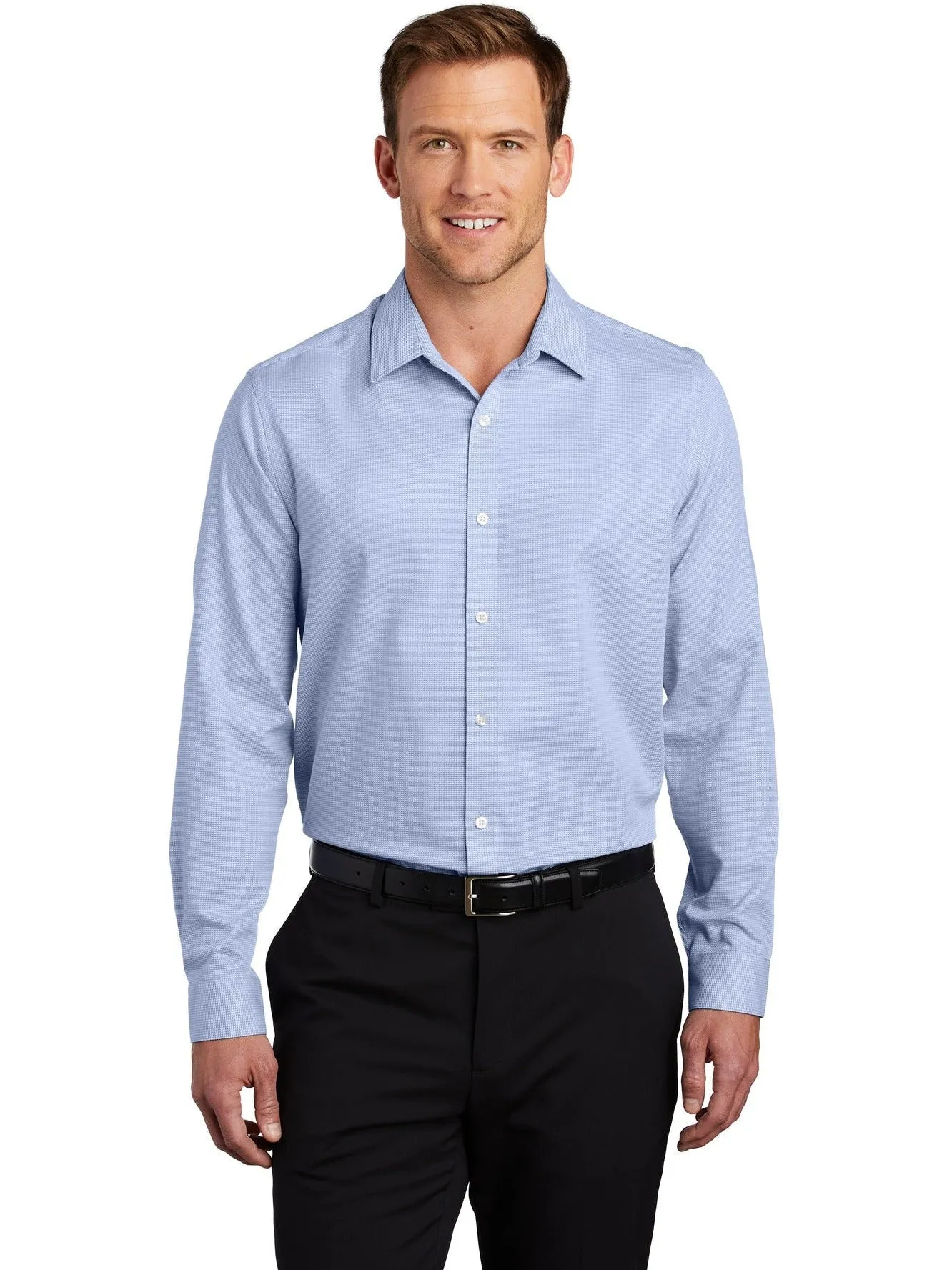 Port Authority Pincheck Easy Care Shirt