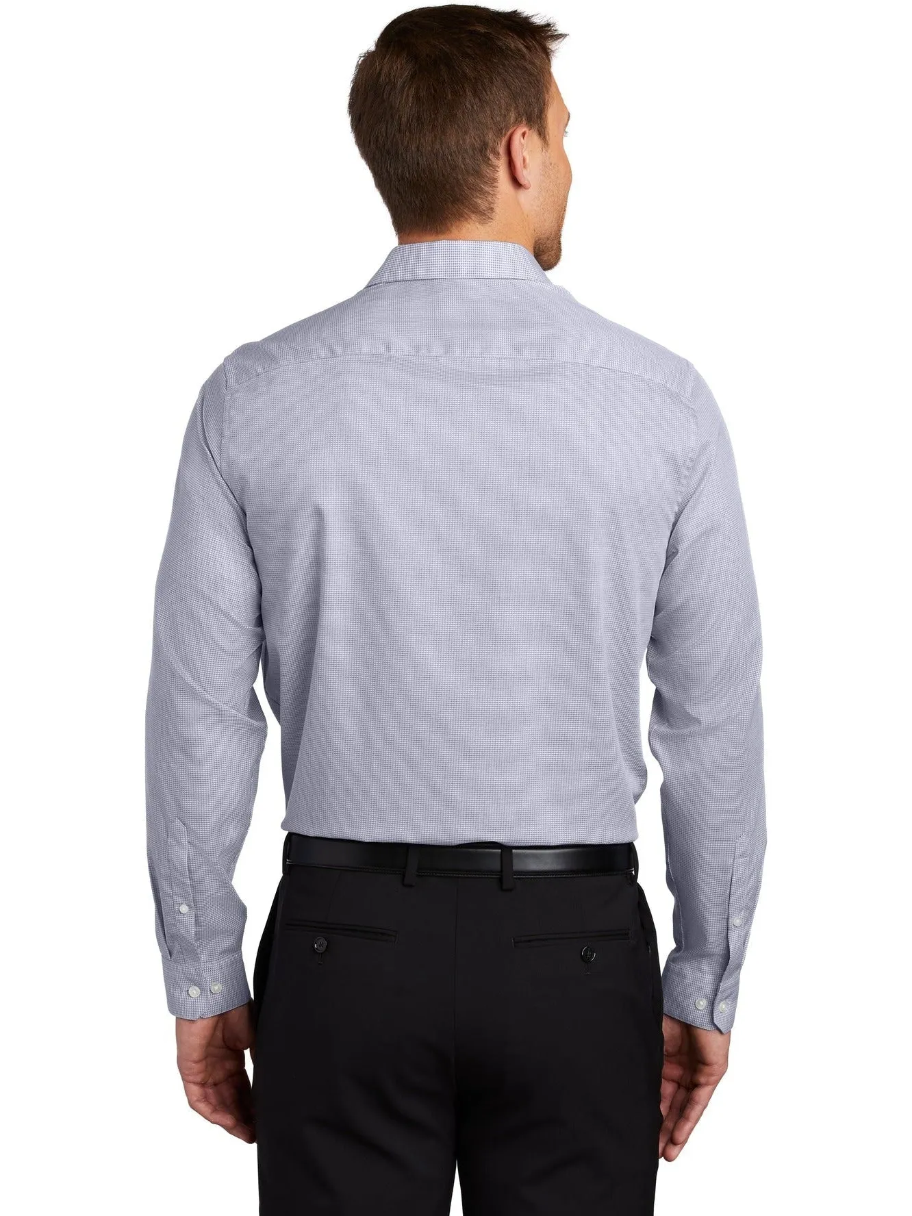 Port Authority Pincheck Easy Care Shirt
