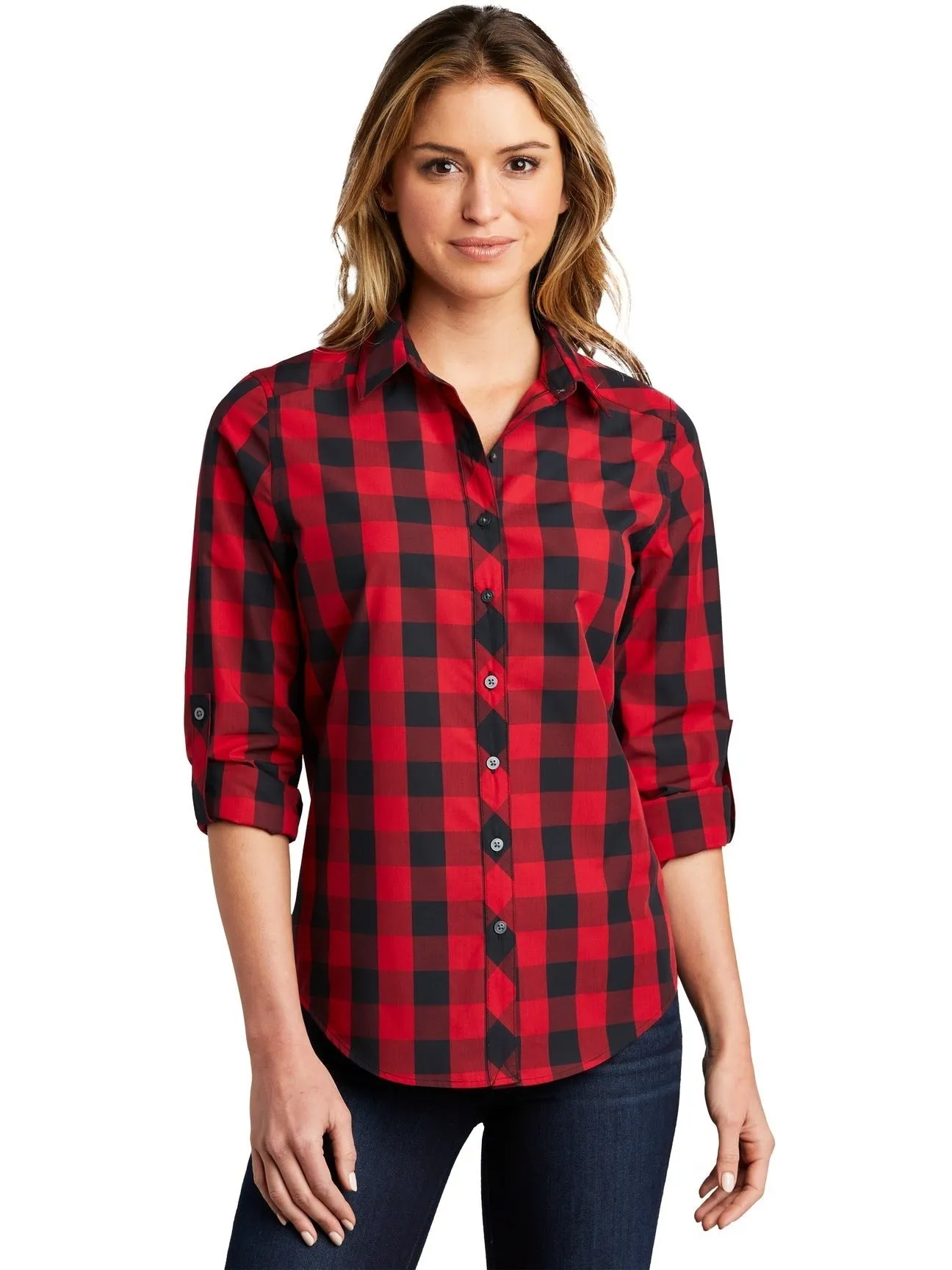 Port AuthorityLadies Everyday Plaid Shirt