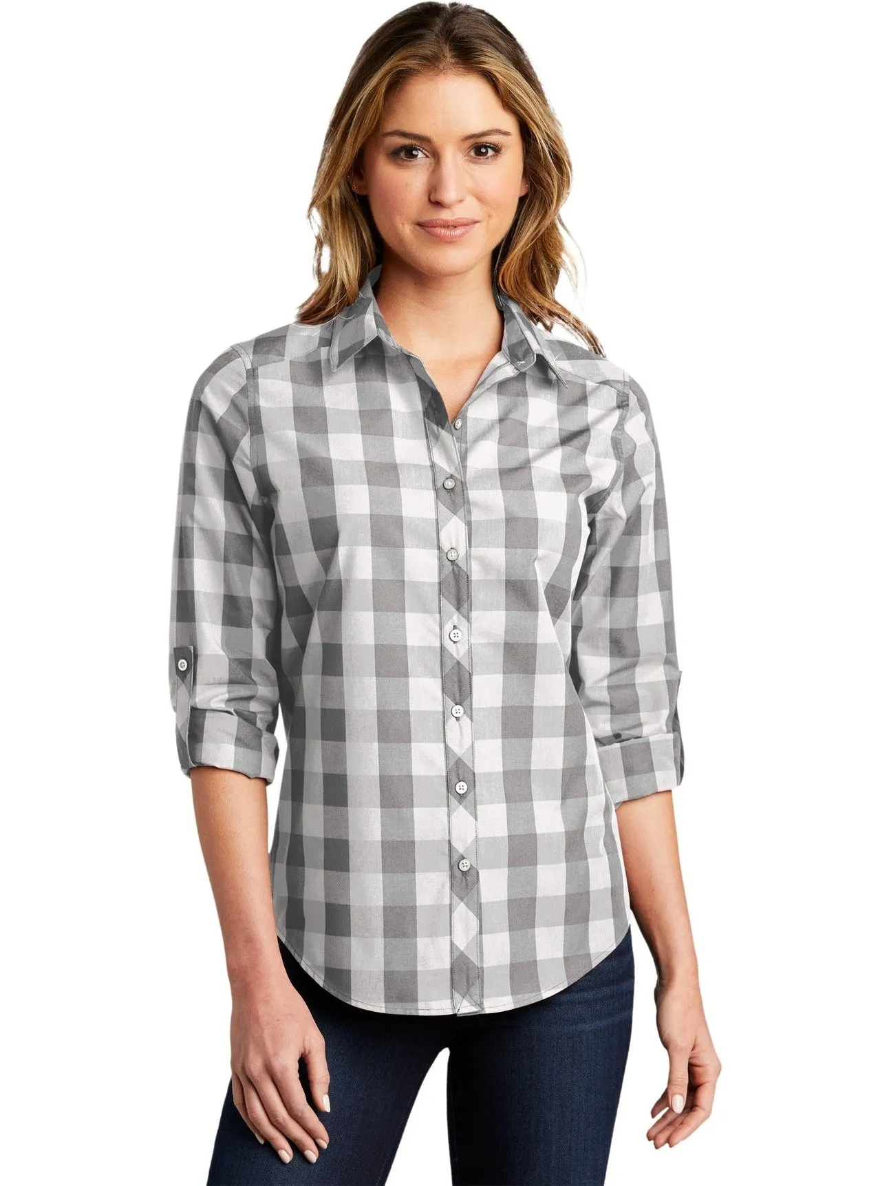 Port AuthorityLadies Everyday Plaid Shirt