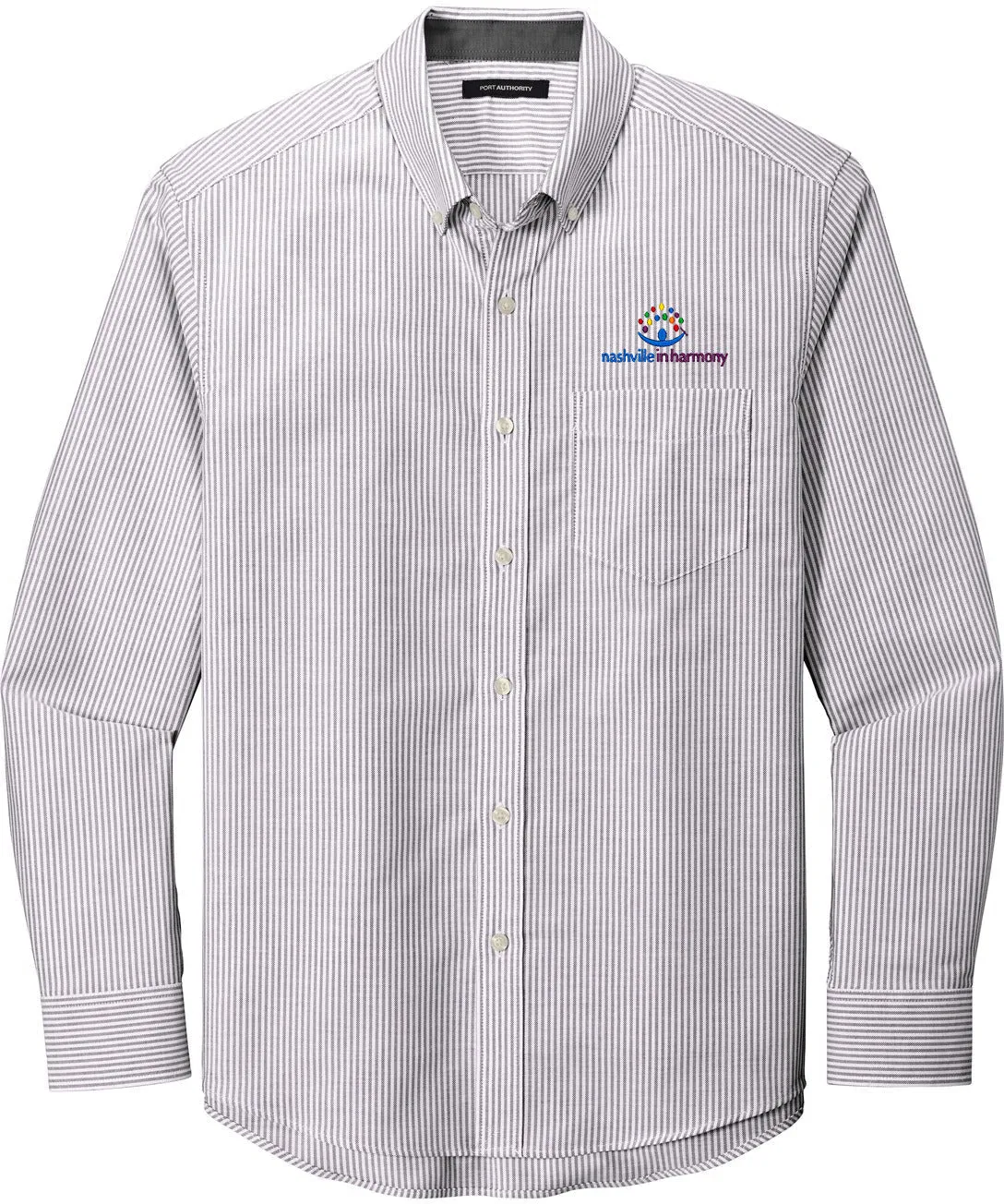 Port AuthoritySuperProOxford Stripe Shirt