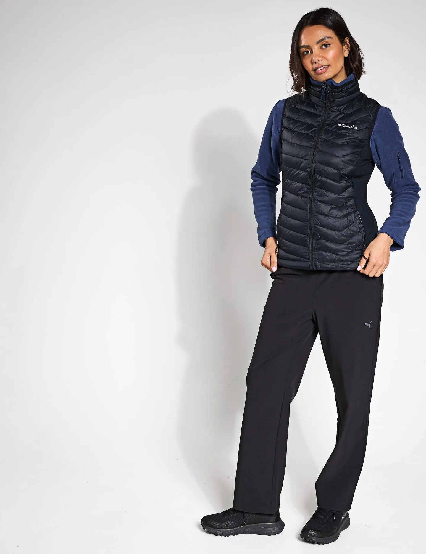 Powder Pass II Hybrid Puffer Gilet - Black