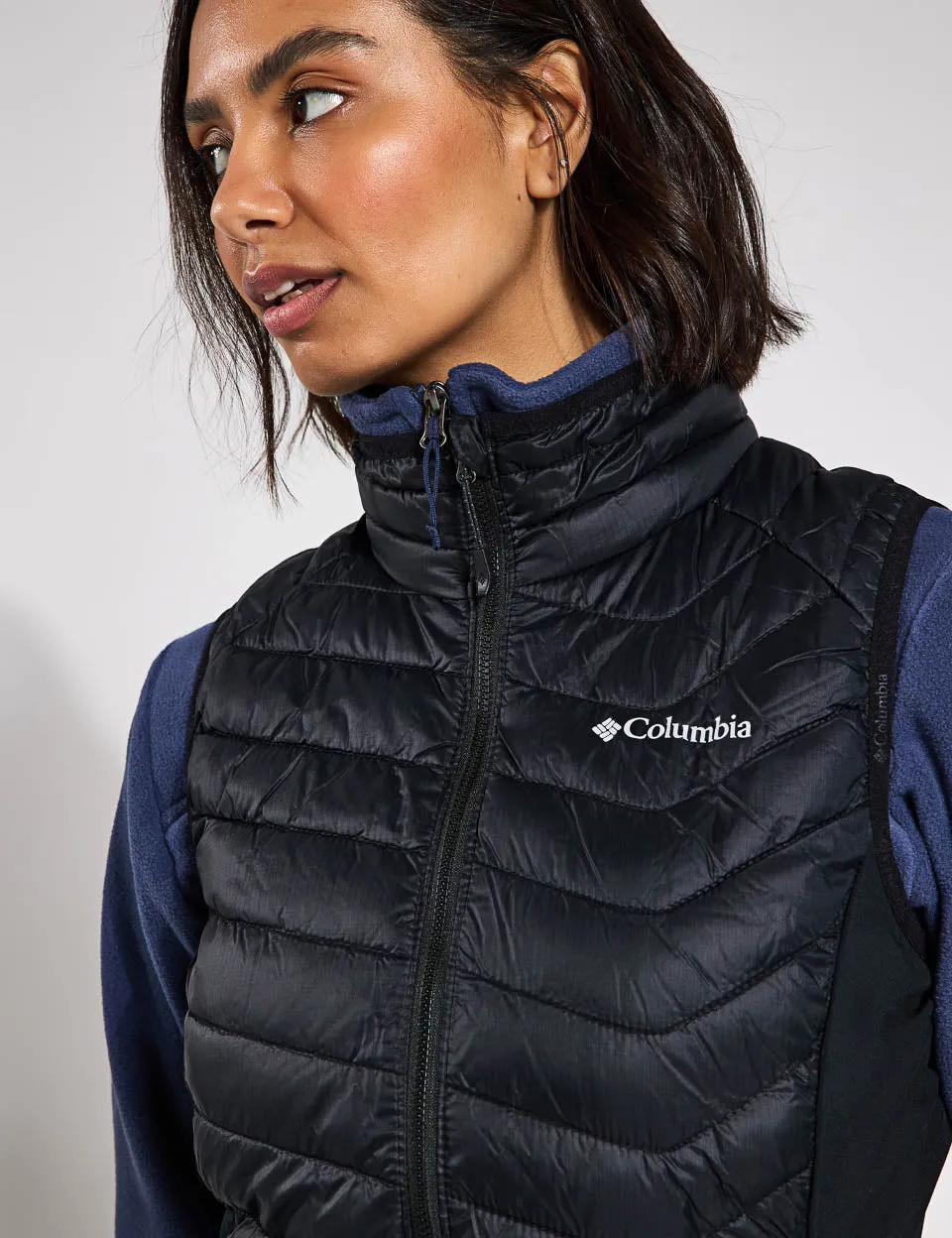 Powder Pass II Hybrid Puffer Gilet - Black