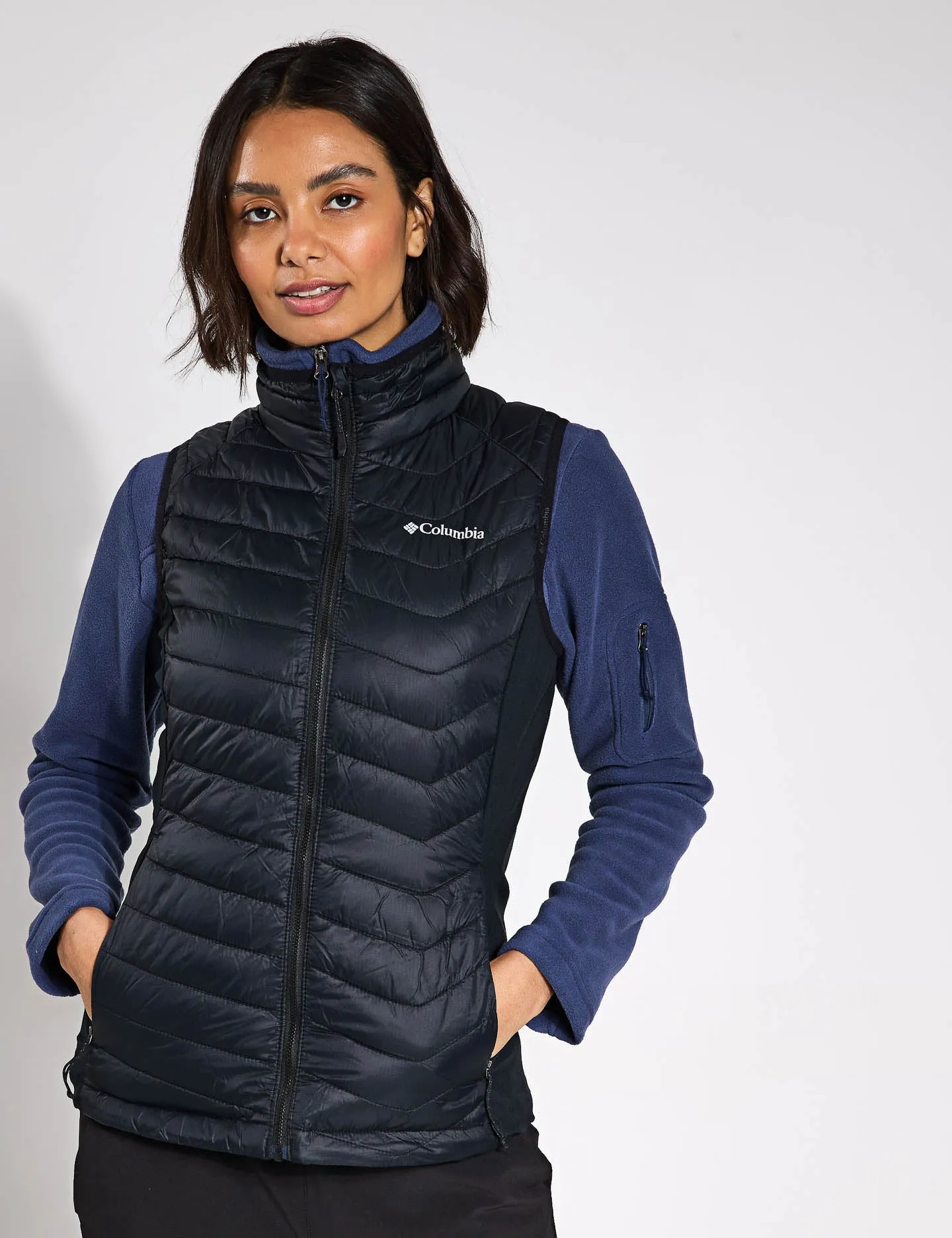 Powder Pass II Hybrid Puffer Gilet - Black