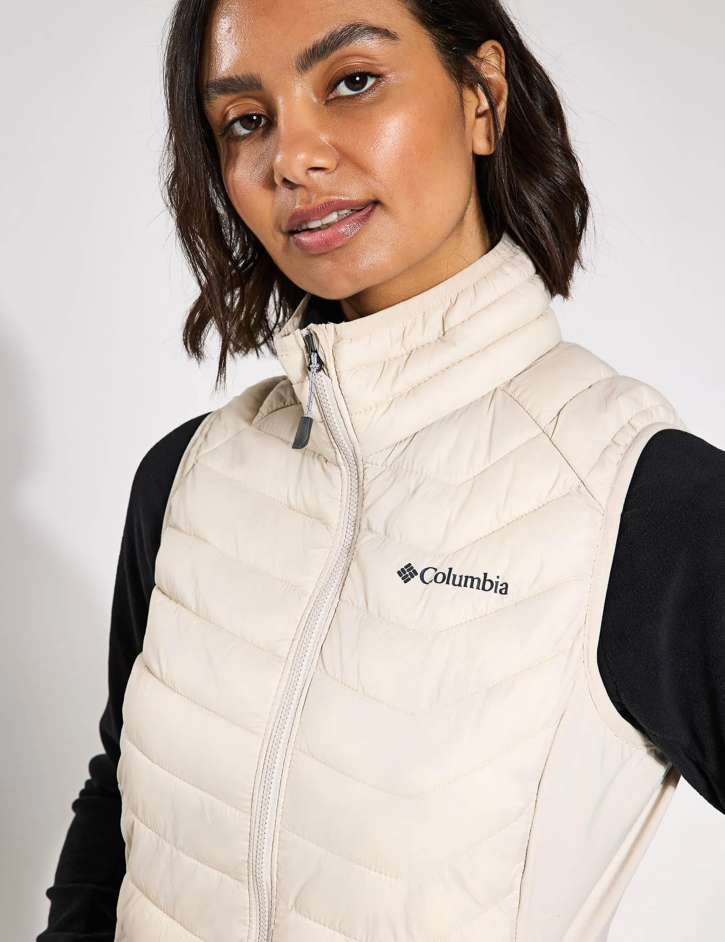 Powder Pass II Hybrid Puffer Gilet - Dark Stone