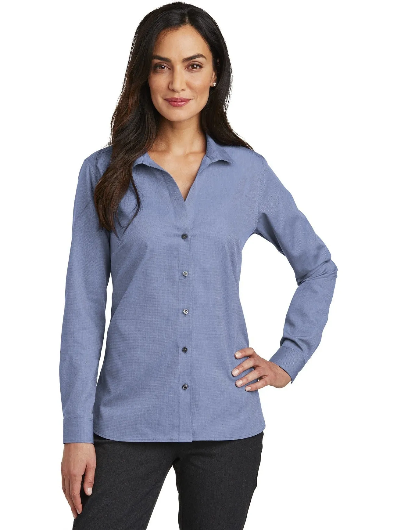 Red House Ladies Nailhead Non-Iron Shirt