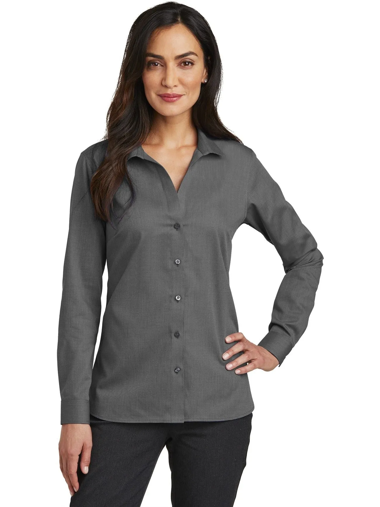 Red House Ladies Nailhead Non-Iron Shirt