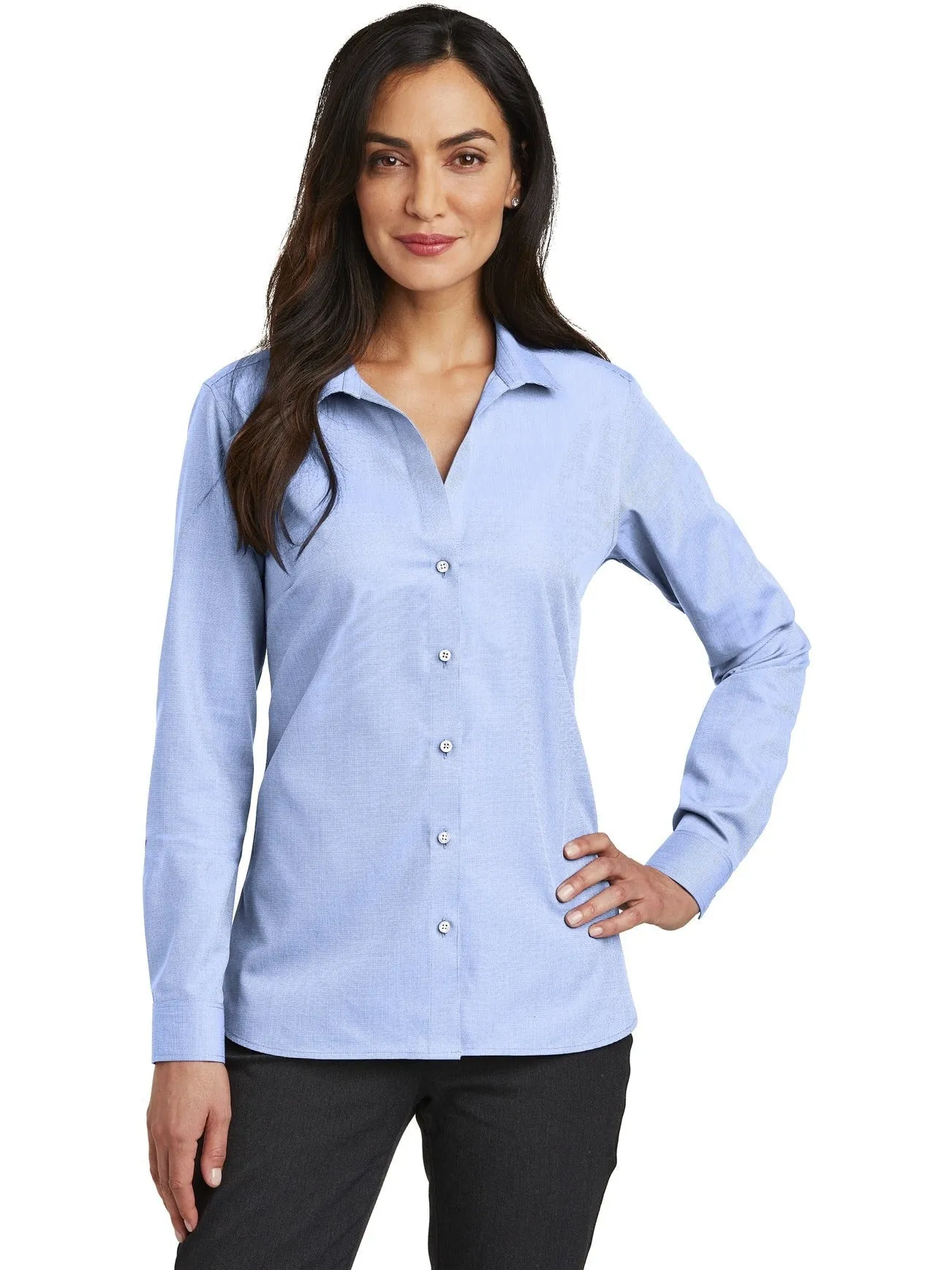 Red House Ladies Nailhead Non-Iron Shirt