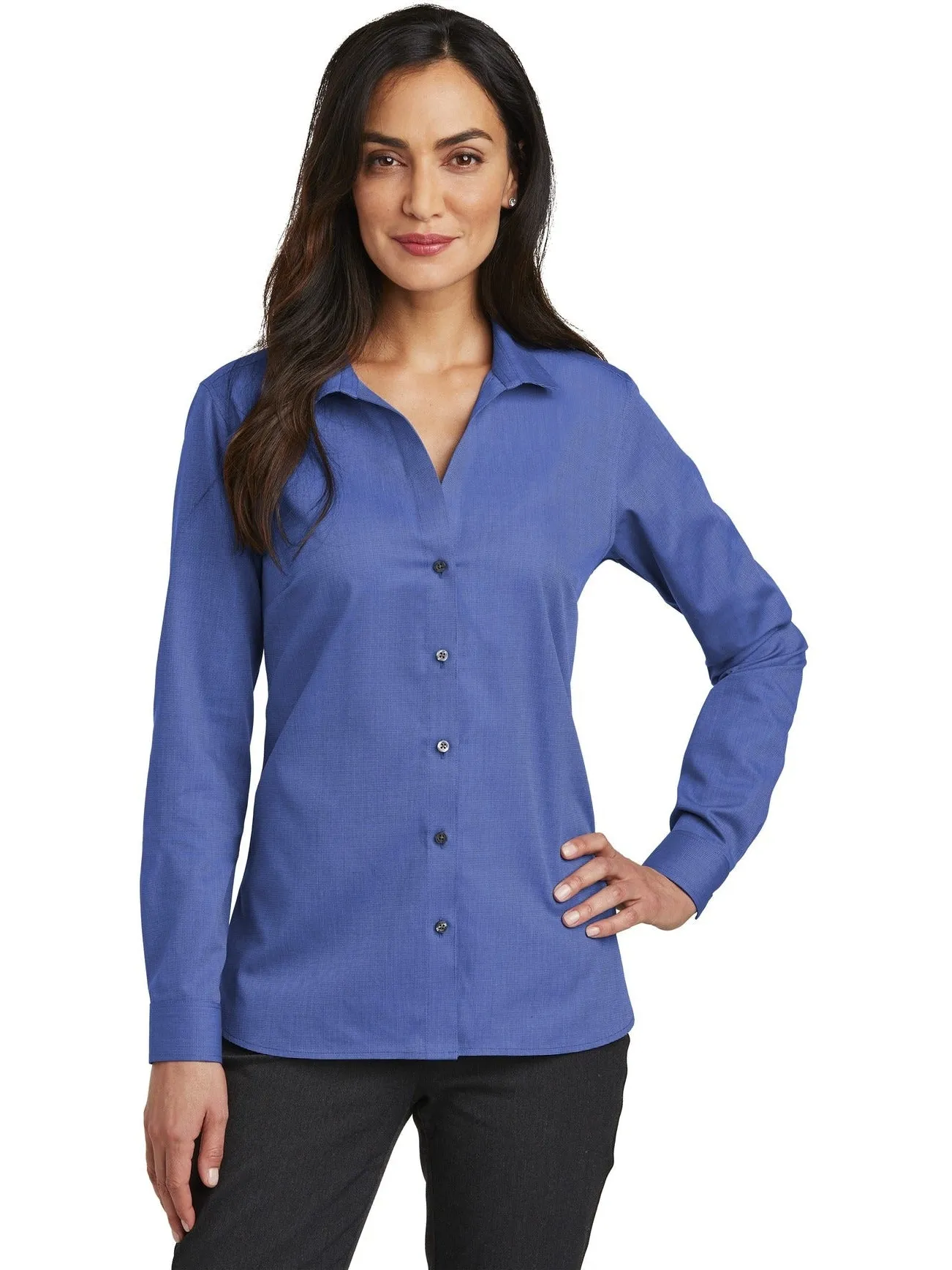 Red House Ladies Nailhead Non-Iron Shirt