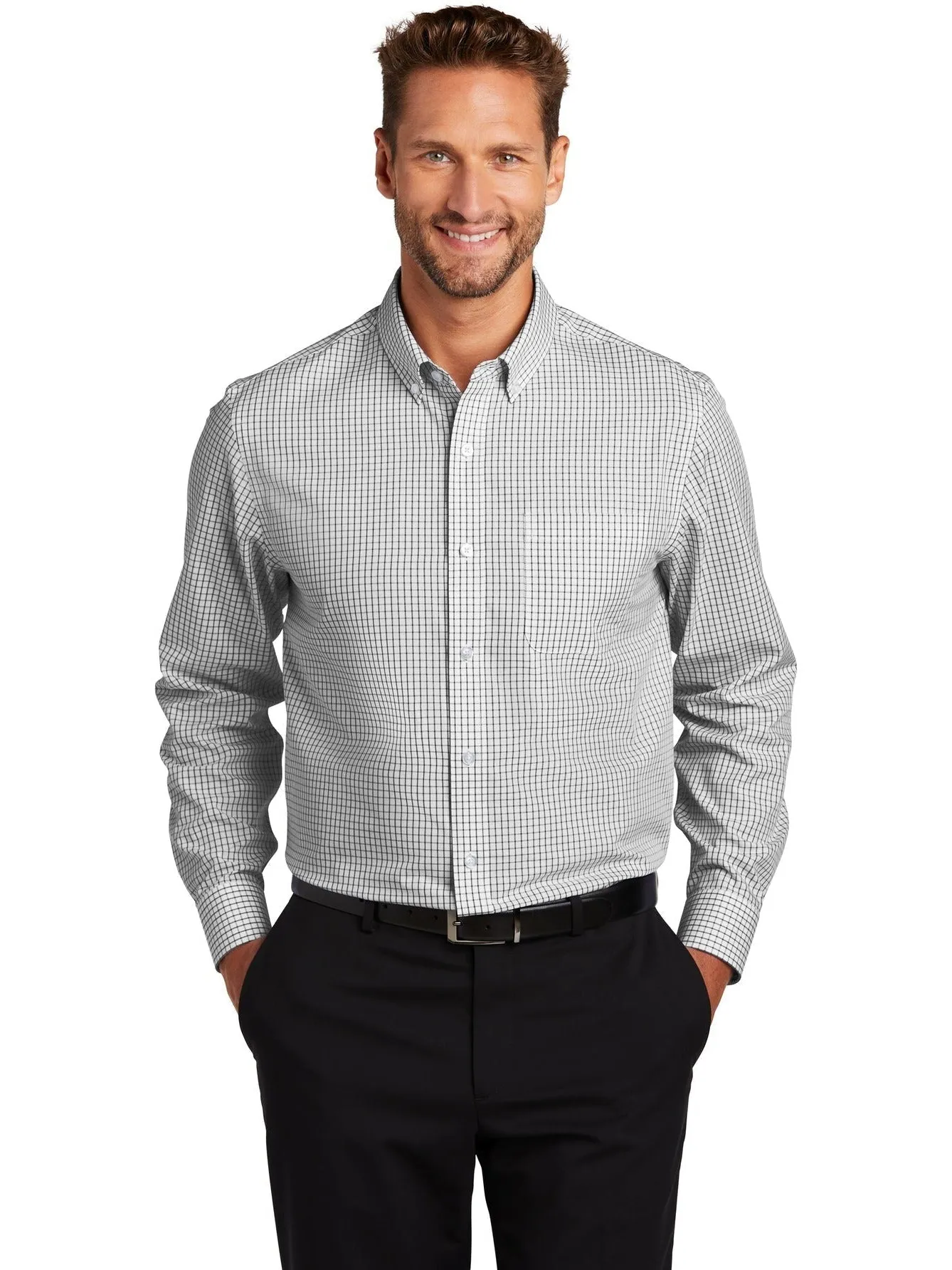 Red House Open Ground Check Non-Iron Shirt