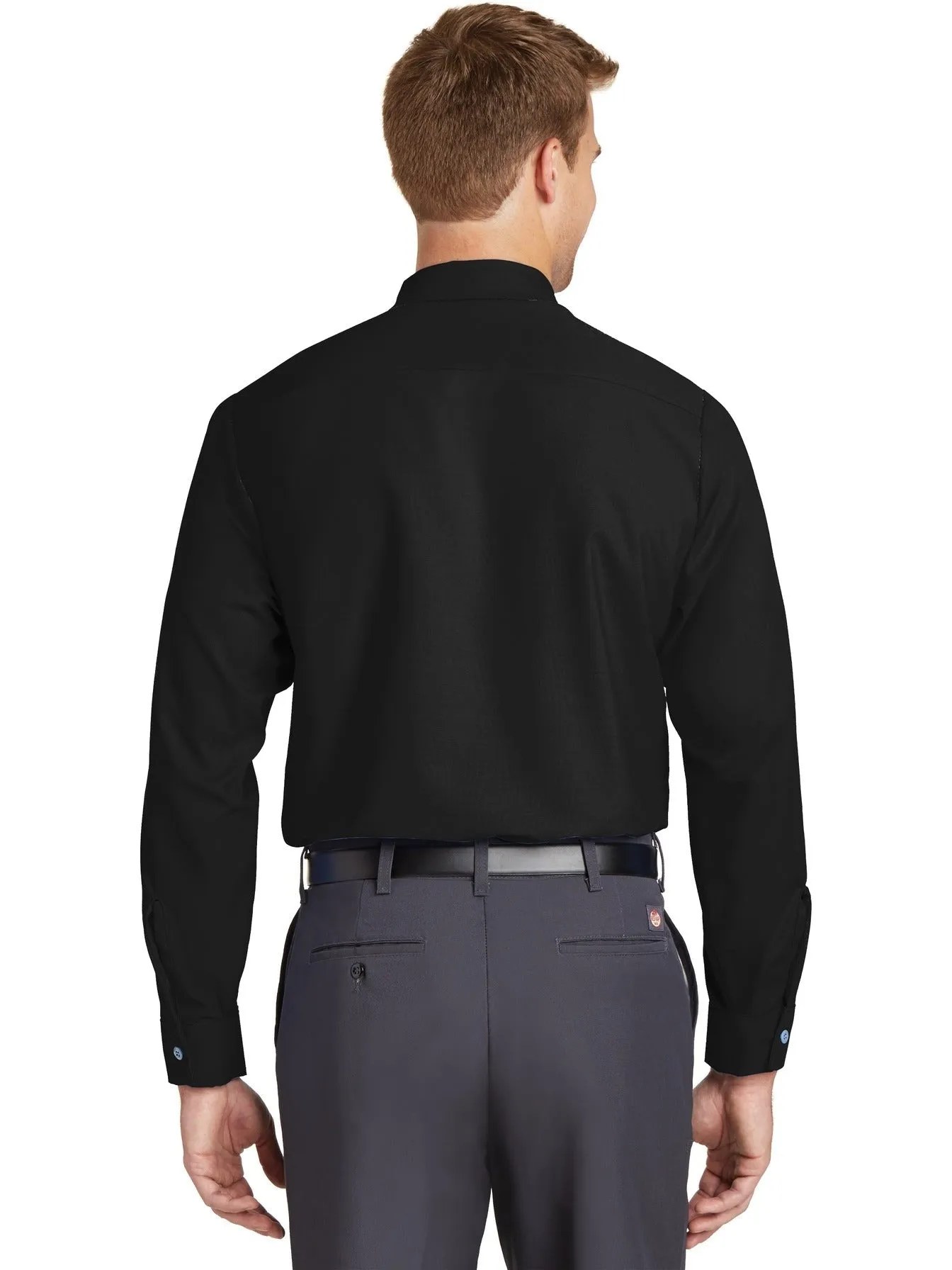 Red Kap Long Sleeve Industrial Work Shirt