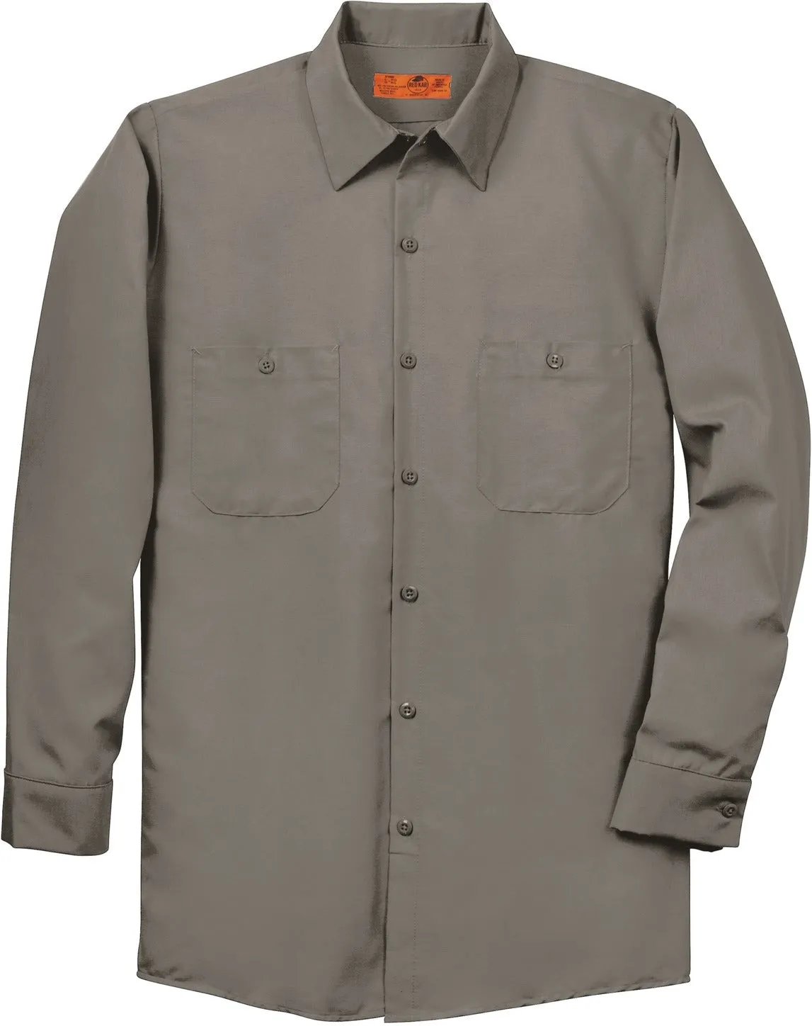 Red Kap Long Sleeve Industrial Work Shirt