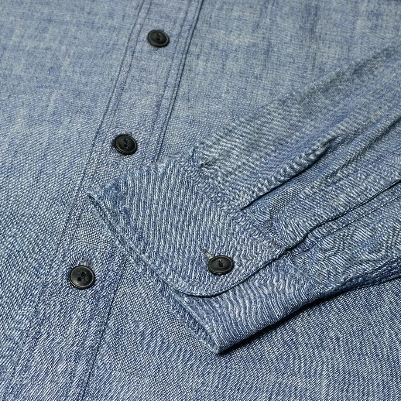 RRL by Ralph Lauren Cameron Workshirt Chambray L/S Rinse