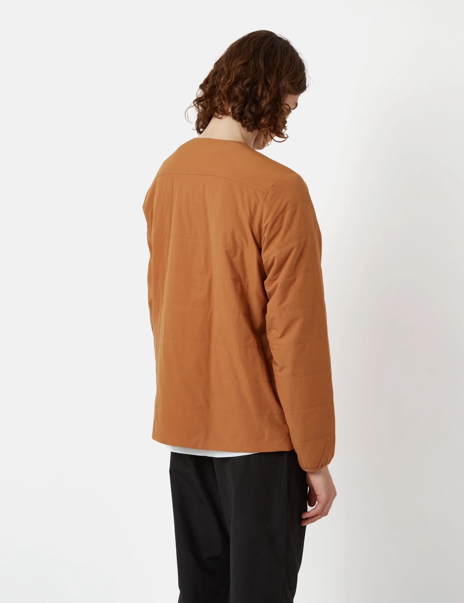 Snow Peak Flexible Insulated Cardigan - Brown