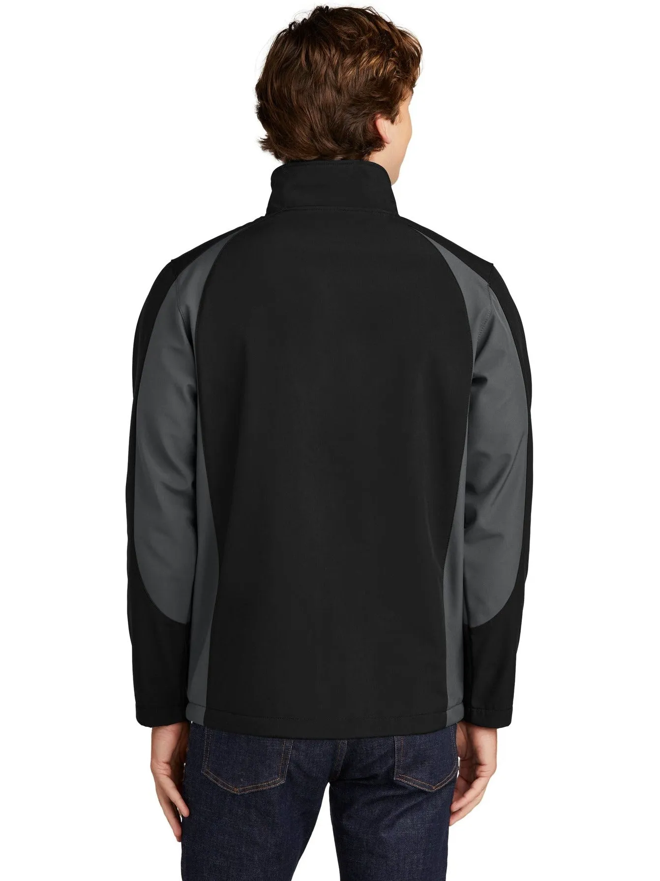 Sport-Tek Colorblock Soft Shell Jacket