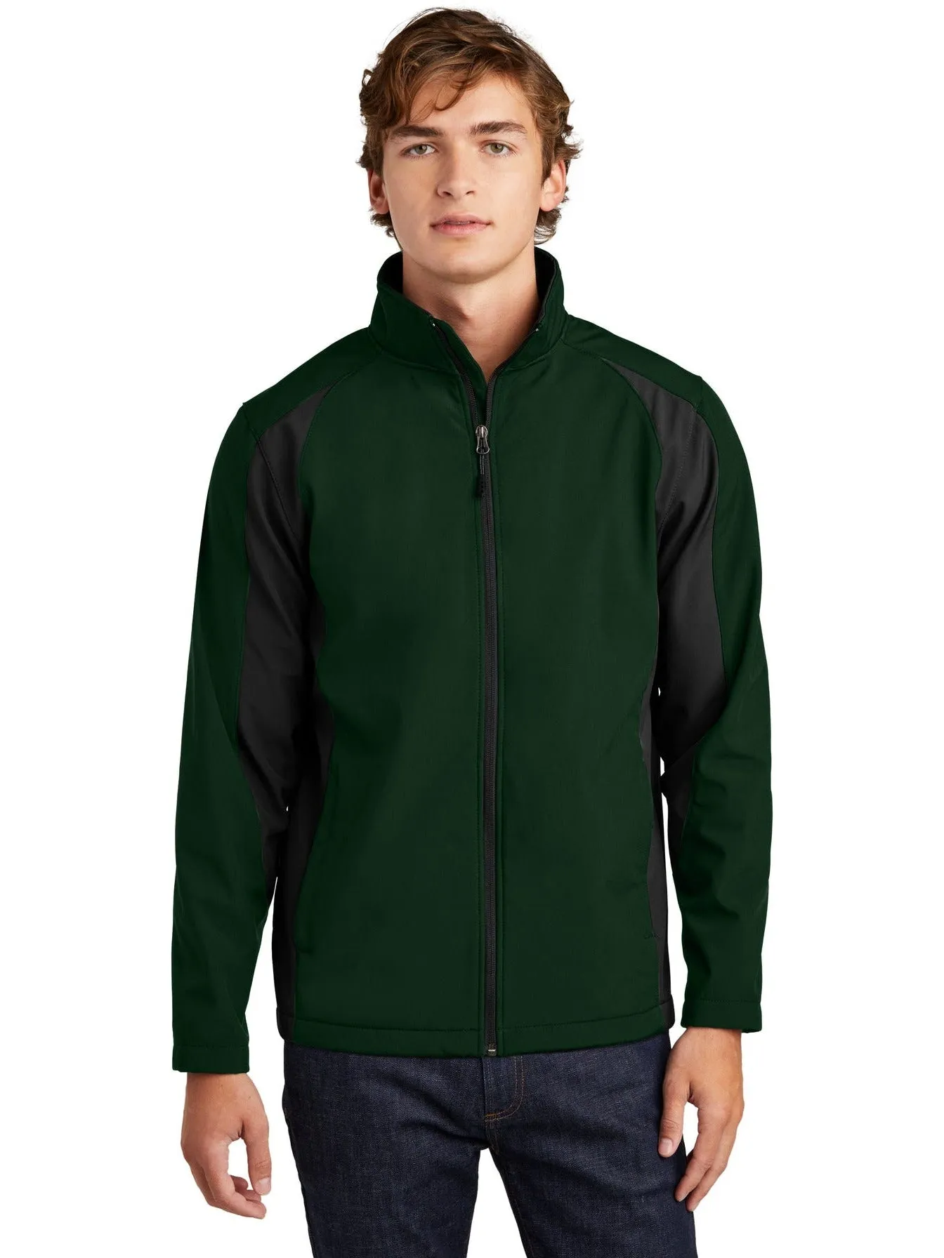 Sport-Tek Colorblock Soft Shell Jacket