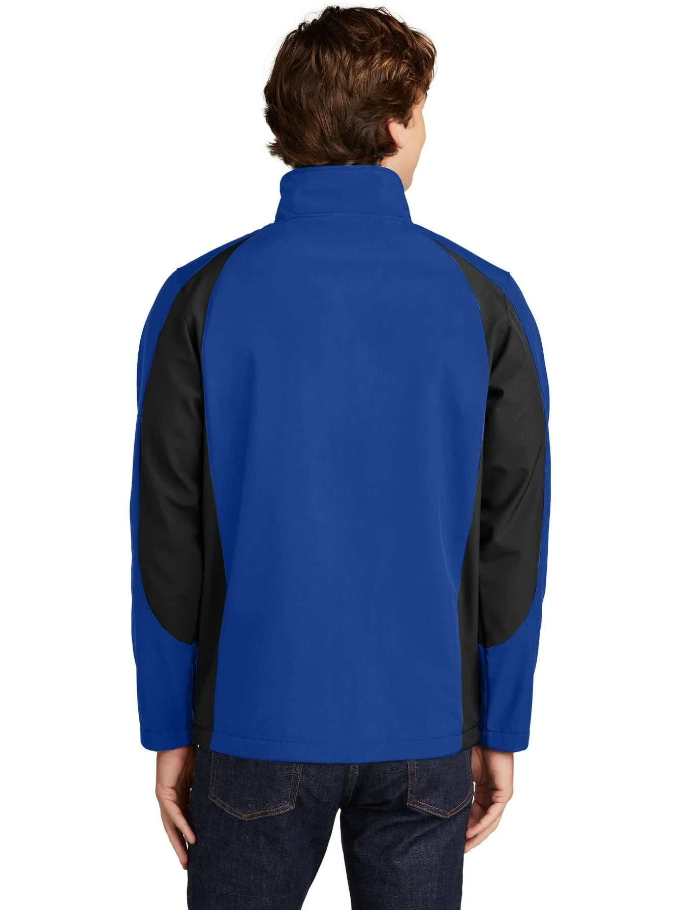 Sport-Tek Colorblock Soft Shell Jacket