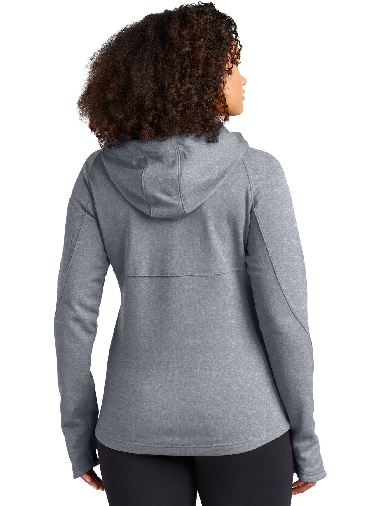 Sport-Tek Ladies Tech Fleece Full-Zip Hooded