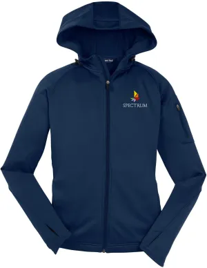 Sport-Tek Ladies Tech Fleece Full-Zip Hooded