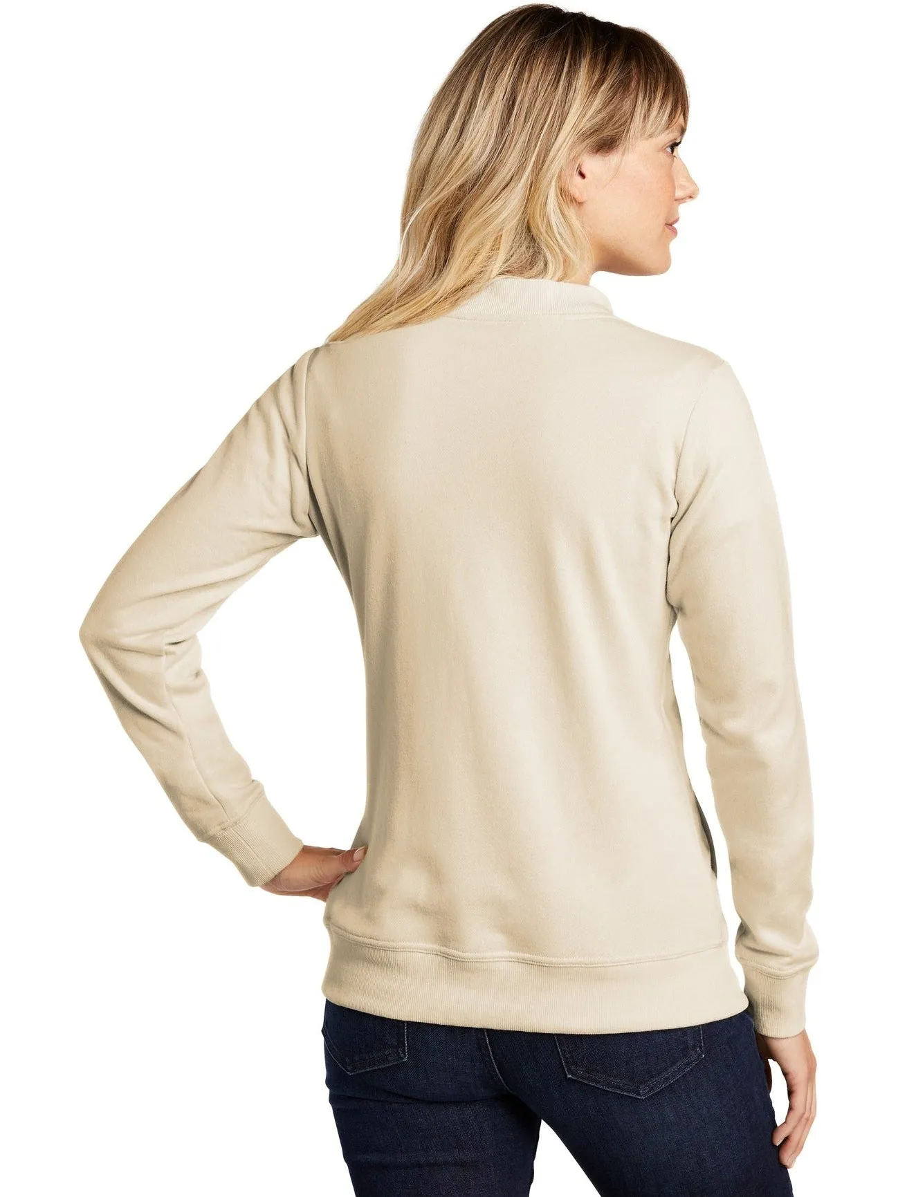 Sport-TekLadies Lightweight French Terry Bomber