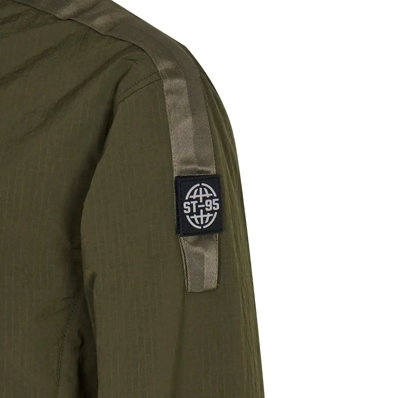 ST95 Lightweight Padded Overshirt Olive