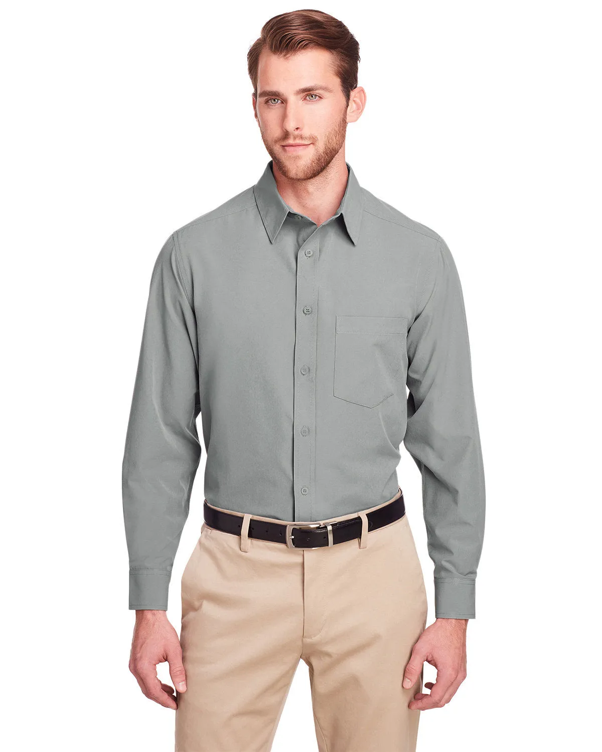 UltraClub Bradley Performance Woven Shirt