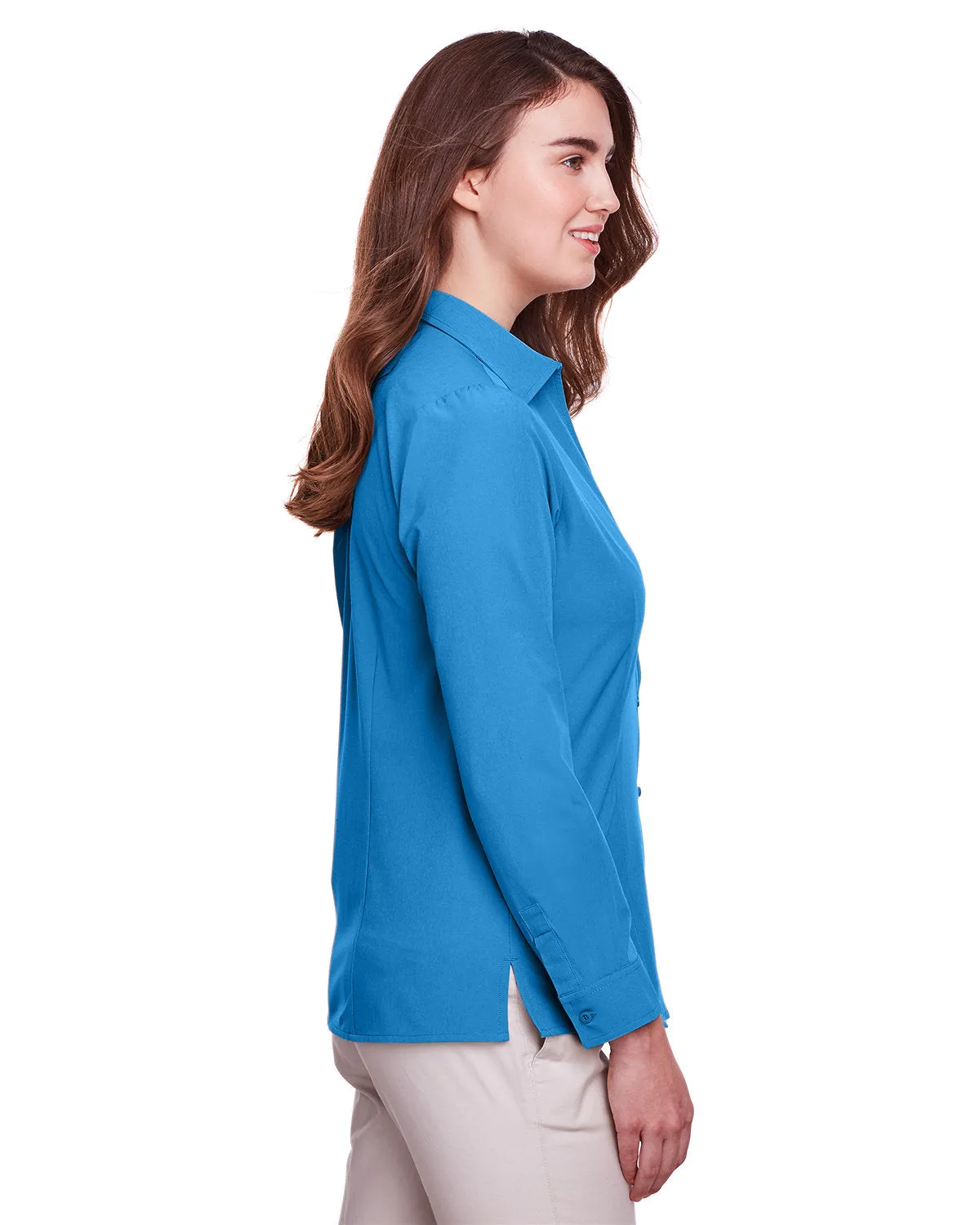 UltraClub Ladies Bradley Performance Woven Shirt
