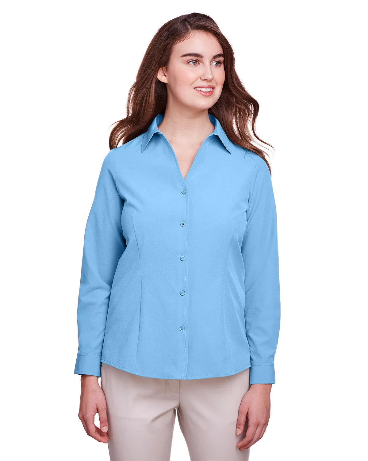 UltraClub Ladies Bradley Performance Woven Shirt