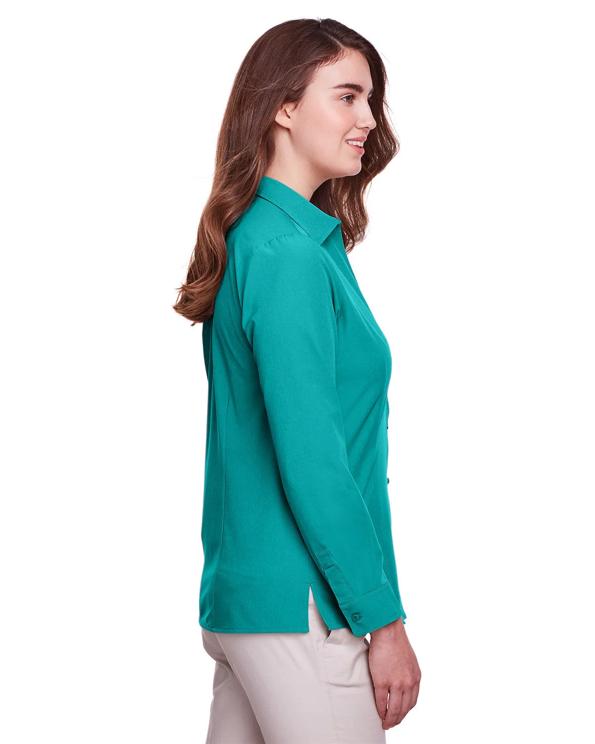 UltraClub Ladies Bradley Performance Woven Shirt