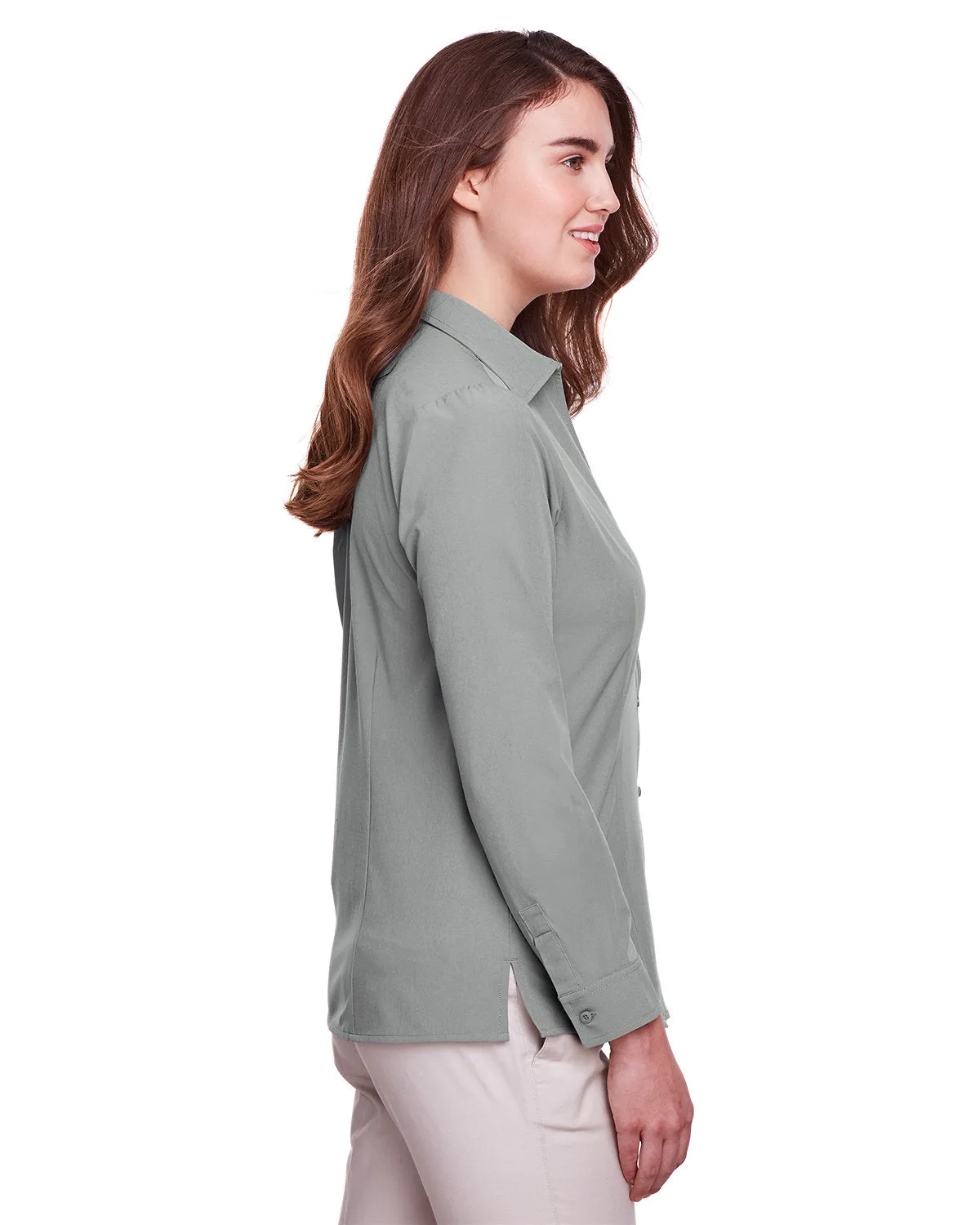 UltraClub Ladies Bradley Performance Woven Shirt