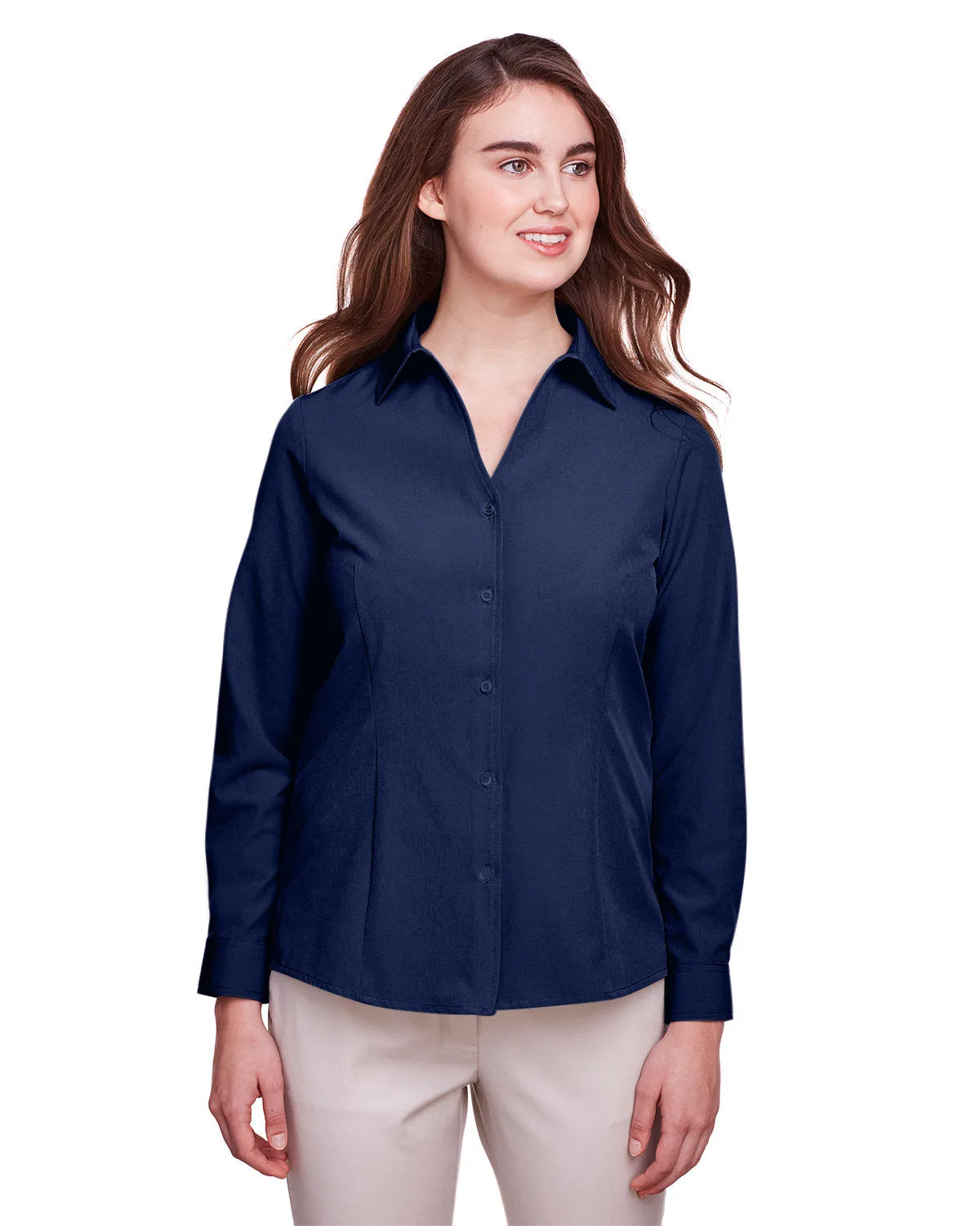 UltraClub Ladies Bradley Performance Woven Shirt