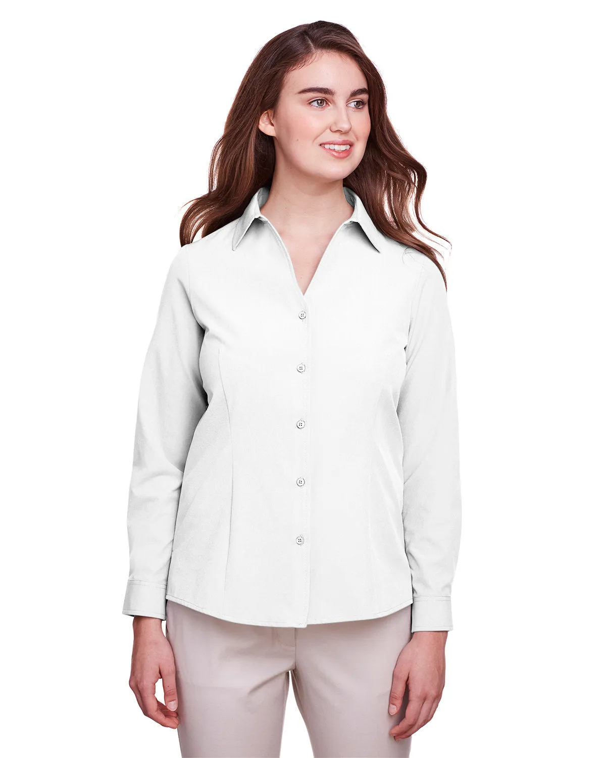 UltraClub Ladies Bradley Performance Woven Shirt