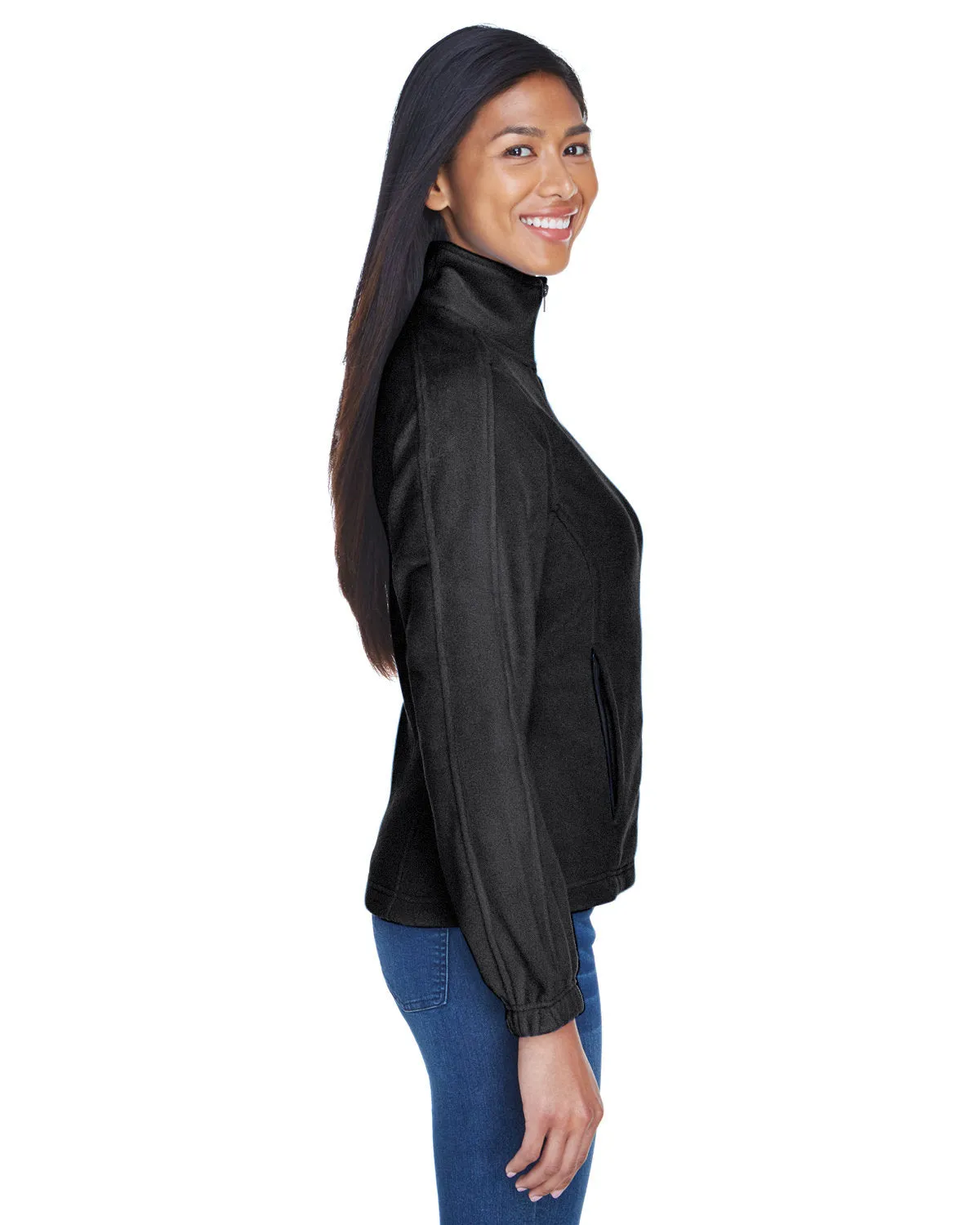 UltraClub Ladies Iceberg Fleece Full-Zip Jacket