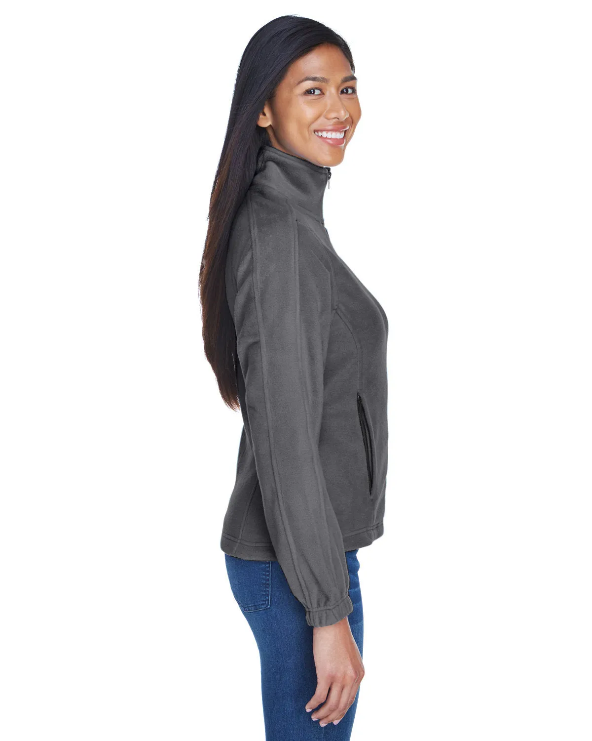 UltraClub Ladies Iceberg Fleece Full-Zip Jacket