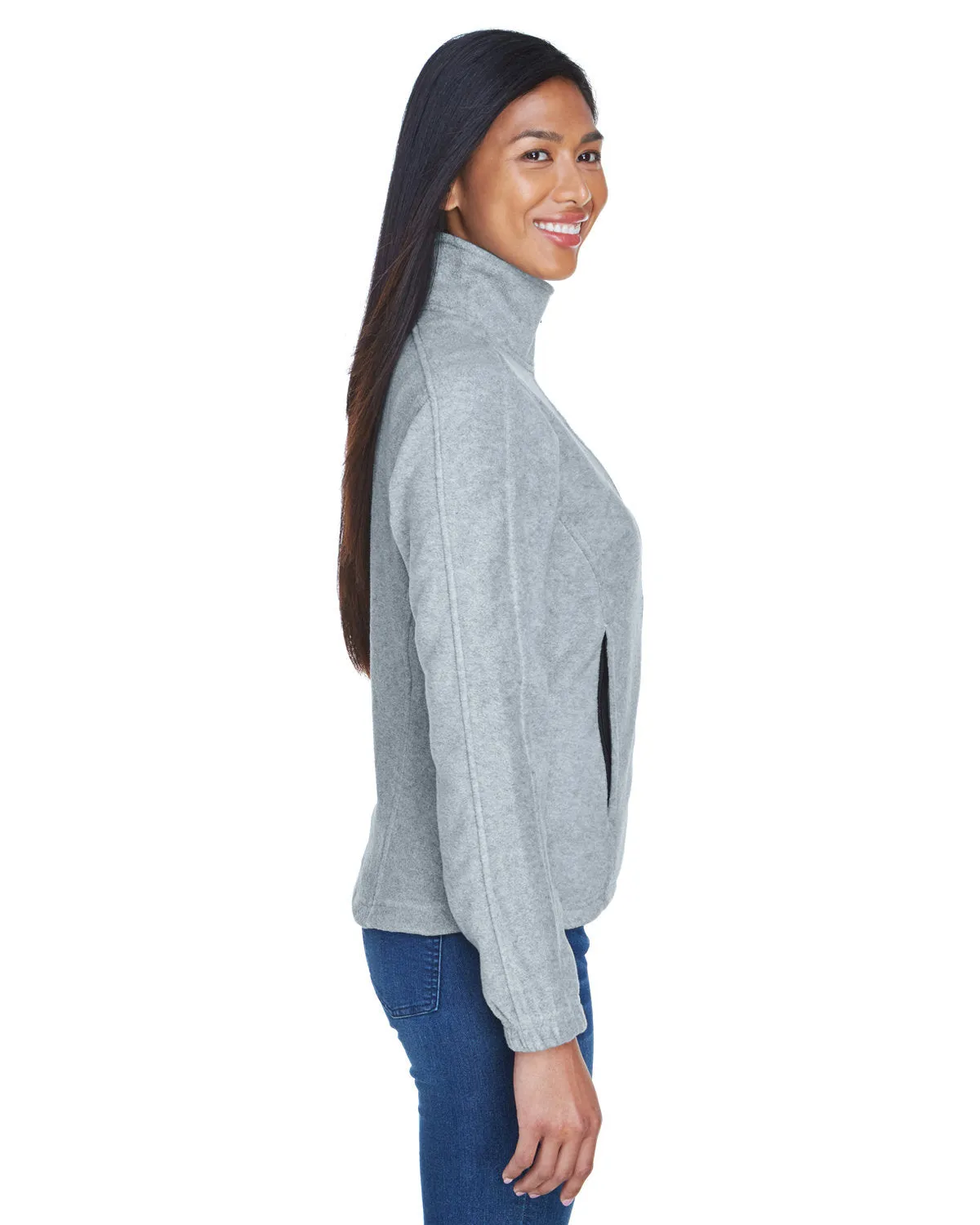 UltraClub Ladies Iceberg Fleece Full-Zip Jacket