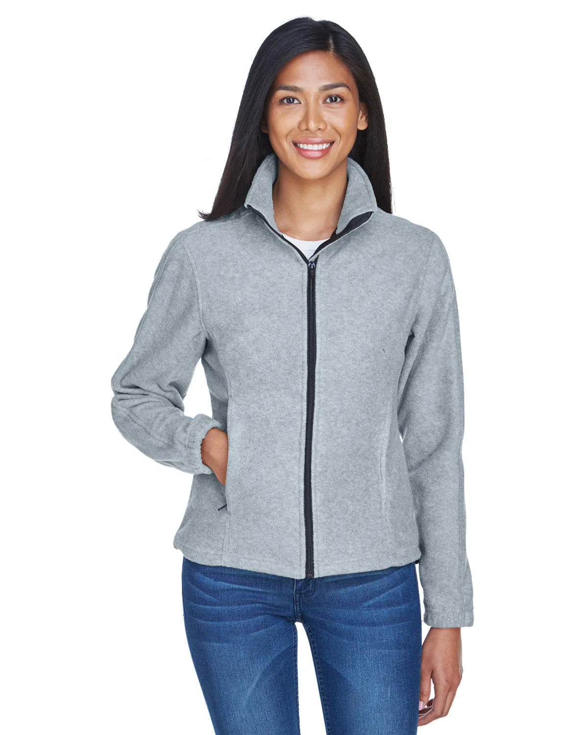 UltraClub Ladies Iceberg Fleece Full-Zip Jacket