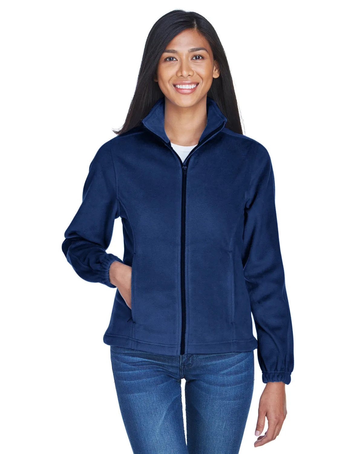 UltraClub Ladies Iceberg Fleece Full-Zip Jacket