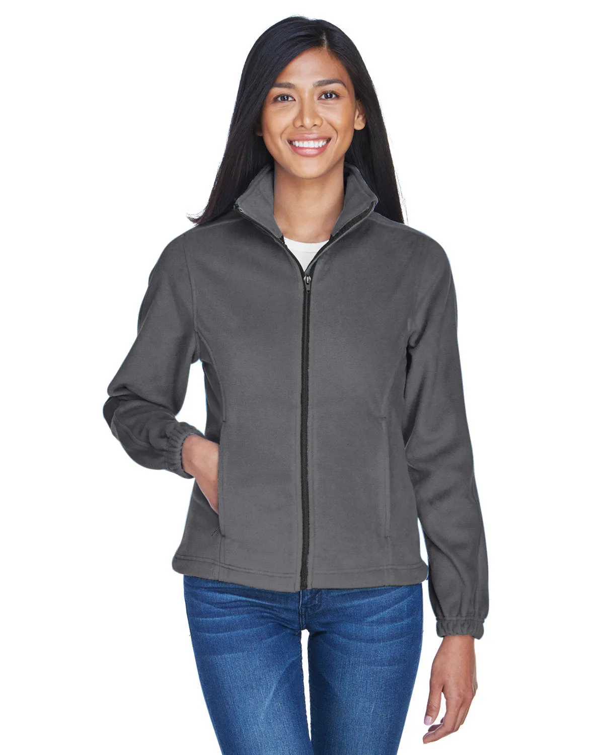 UltraClub Ladies Iceberg Fleece Full-Zip Jacket