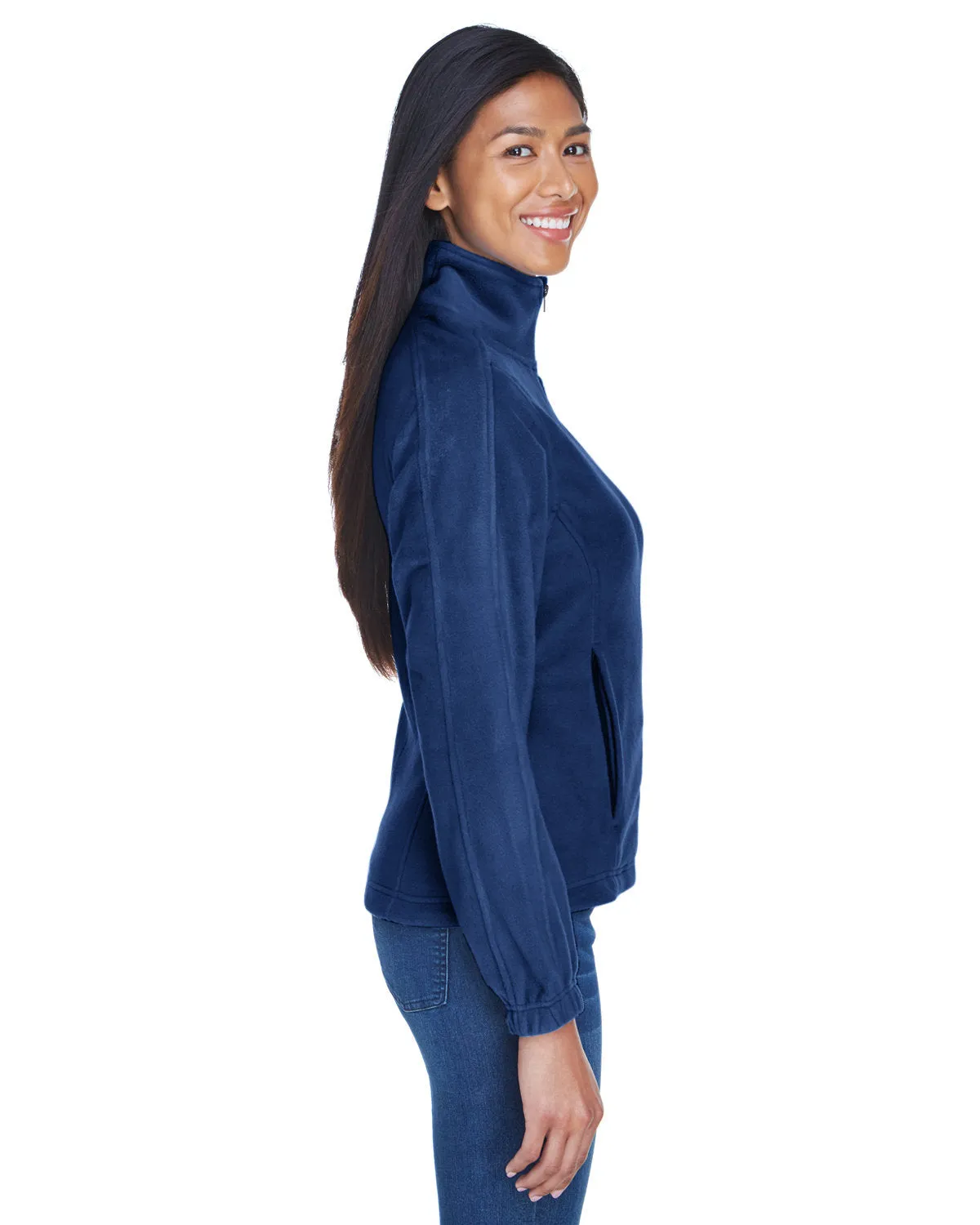 UltraClub Ladies Iceberg Fleece Full-Zip Jacket