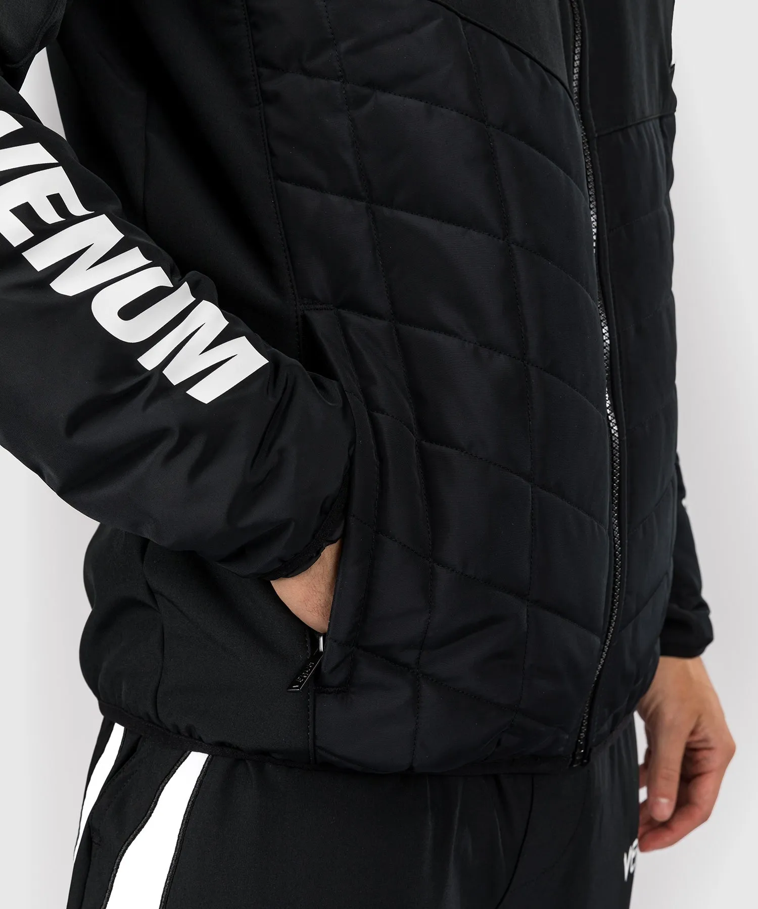 Venum x Bud Racing Men’s Jacket - Black/White/Lime Green