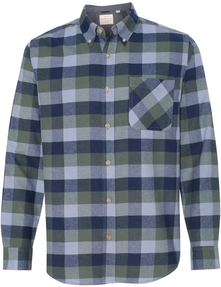 Weatherproof Vintage Brushed Flannel Long Sleeve Shirt