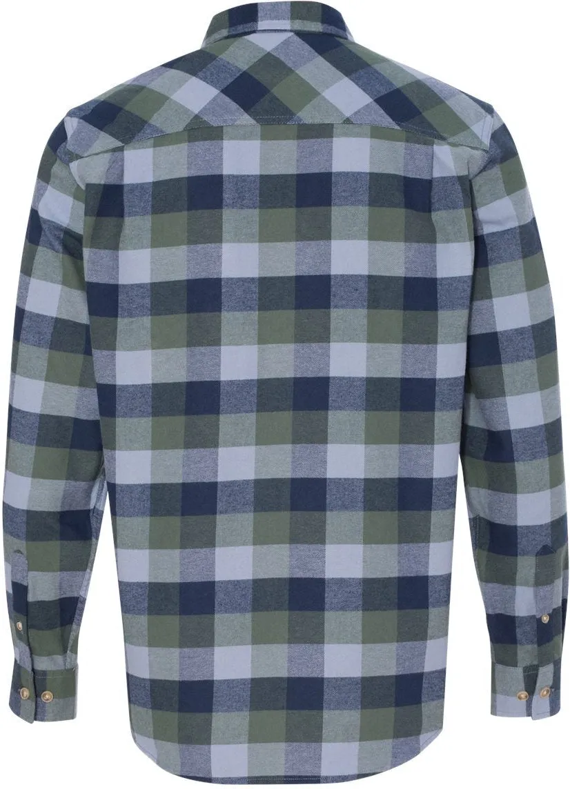 Weatherproof Vintage Brushed Flannel Long Sleeve Shirt
